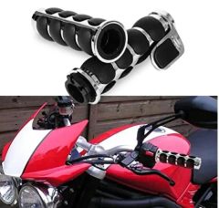 Universal Motorcycle Hand Grips for 1" / 25mm Handle Bars - Image 6