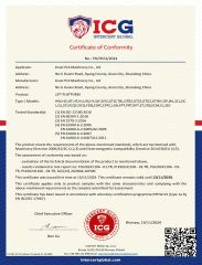 CE Lift Platform certificate from Jinan PLK Machinery Co., Ltd.