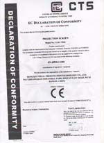 CE Certificate certificate of Ningbo Charm-Tech Import and Export Corporation Ltd. – certificate photo, supplier certificates section