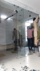 Office Aluminium Partition Work Pattern Plain Material Aluminium Panel Thickness 4mm Aluminium Grade 6061 Glass Thickness 6 - Image 8