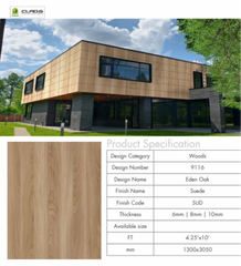 Exterior Wall Claddings Lifespan 12 Years Fire Retardant Fire Retardant Anti-dust Properties Anti-dust Technology Used Gle - Image 5