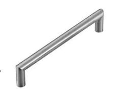 Tall Stainless Steel Furniture Pull Kitchen Cabinet Handle - Image 2
