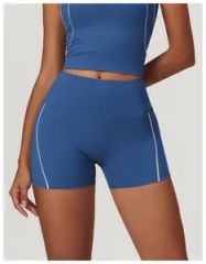 Tight Yoga Shorts High-Waist Fitness Shorts Women's Running Pants - Image 5