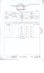 SS304 material report2 certificate from Guangdong SVA Precision Technology Co., Ltd.