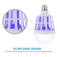 LED Lighting Bulb Pest Control Bug Zappers Lamp - Image 2