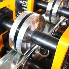 Metal CZ Channel Steel Frame Cpurlin Roll Forming Machine PLC Adjust Size Tile Making Machinery - Image 3