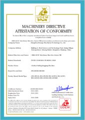 CE for Apparel Folding Bagging Machine certificate from Hangzhou Beyago Machinery Technology Co., Ltd