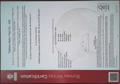 FSC CERTIFICATE certificate from Taizhou Melon Toys Co., Ltd