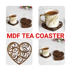 Buffalo Bone Horn Tea Coaster - Image 6