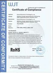 certificate certificate from Shenzhen Ainville Electronics Co.,Ltd.