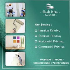 Residential Painting Service Work in Construction Service Location Mumbai Usage Painting services Designing As per - Image 2