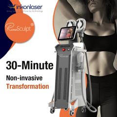 Free Shipping Beauty Equipment EMS RF 4 Handle Body Sculpting EMS Machine - Sanhe Wk Electronic Technology Co., Ltd.