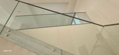 Aluminium Glass Railing Visibility Clear Visibility Maintenance Low-maintenance Design Style Modern, Open Look Durability Rust-resistant, - Image 2