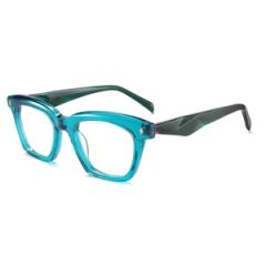Retro Style Square Fashionable Glasses Acetate Optical Eyewear Frame - Image 4