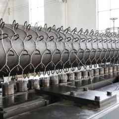 CNC Gabion Wire Net Making Machine Origin China Warranty 1 Year Weight 16000kgs HS Code 8463300000 Twist Number 3 or 5 Trademark WELD LINK - Image 5