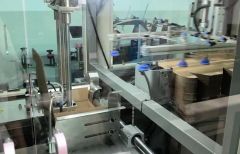 Small Size Kraft Paper Box Making Folding Machine for Snacks Packaging - Image 3