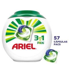 Wholesale Ariel Power Pods 3-in-1 Capsule Laundry Detergent – 57 Pods Supply - Image 1