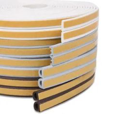Rubber E Shape Profiles with Adhesive Backing - Image 3