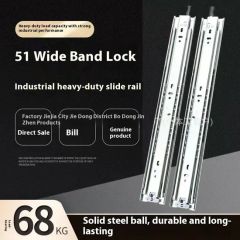 Factory Direct Sale Heavy Duty Drawer Slides 1 Pair Full Extension Ball Bearing Sliding Rails Cabinet Runners Tracks - Image 5