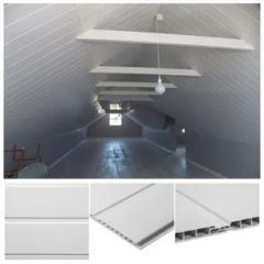 Techos Pre Fabricados 200X7X5950mm Strip Plastic PVC Ceiling for Peru - Image 4