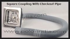 4 Inch PVC Sink Coupling Size 4 Inch Color White Material PVC Weight 120 gm Dimension 4 inch Thread Size 1.25 I Deal In New - Image 4