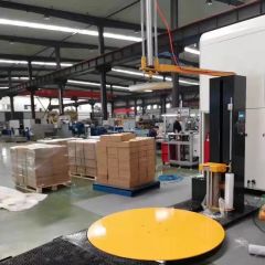 Low-Energy Pre-Stretch Full Auto Top Pressure Pallet Film Wrapping Machine - Image 5