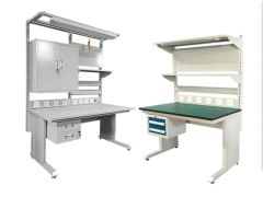 ESD Workbench Lab Bench Electronic Work Table Lab Furniture Adjustable Workbench - Image 3