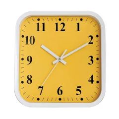 Minimalist Design Plastic Frame Precise Timing Simple Style Wall Clock - Image 4