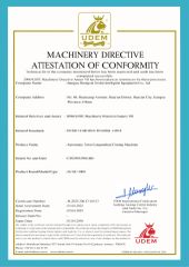 Certificates certificate of Jiangsu Zhongxin Textile Intelligent Equipment Co., Ltd. – certificate photo, supplier certificates section