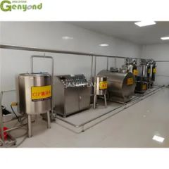 Automatic Scale Milk Processing Plant Dairy Yogurt Pasteurizer Production Line - Image 5