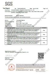 LFGB certificate from Boundary Tools Co., Ltd.