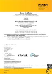 Certificates certificate from Suzhou Yangwen Textile Co., Ltd