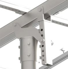 Adjustable Bracket Solar Mounting System Ground Solar Panel Installation Bracket - Image 2