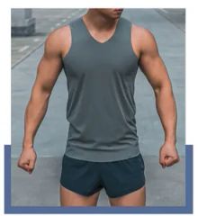 Lightweight Men's Summer Basketball Training Vest - Breathable Ice Silk Top - Shanghai Sky Industrial Products Co., Ltd