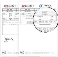 Yoga wear quality test certificate certificate from Putian Chengqiu Hui Trading Co., Ltd.
