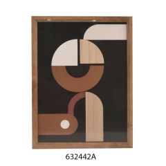 MDF Abstract Line Hanging Wall Art Frame - Image 6