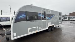 Premium Bailey Pegasus Grande Black Edition Amalfi Luxury Touring Caravan Spacious Interior Excellent Condition - Image 1