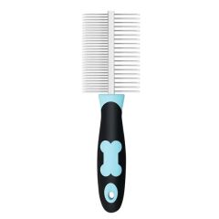 Custom Logo Dog Comb Stainless Steel Pet Comb - Image 1