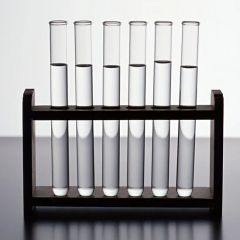 Medical Glass Test Tube Classification Glass Test Tube with Rim - Image 1