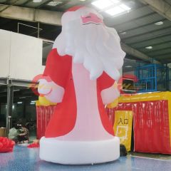 Outdoor Inflatable Advertising Santa Cartoon Color Red Trademark TH Warranty 1 Years Application Outdoor Material - Image 4