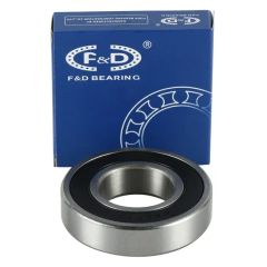 Caster Accessories 608 2RS bearing for 2/3 wheeler parts HRC 61~65 Cage Steel Origin China Color Silver Clearance C0/C3 Grease Low noise - Fuda Bearing Corporation Co., Ltd.