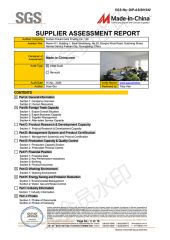 SGS company vertify certificate from Foshan Dream Gate Furniture Co., Ltd.