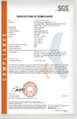 Our certificates certificate from Ningbo Yongjie International Trade Co., Ltd