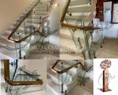 Stainless Steel And Glass Railings Color Steel Brand Jindel Position All Design Customize Mounting Type All Material Grade - Image 5