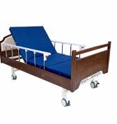 Two Cranks Wooden Bed - Image 1