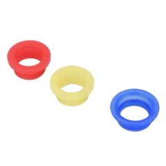 1 8 Inch Silicone Rubber Bands O Rings 1 25 Inch Flat X 0 125 Inch X 0 125 Inch Assorted Color 0 625 Diameter - Image 6