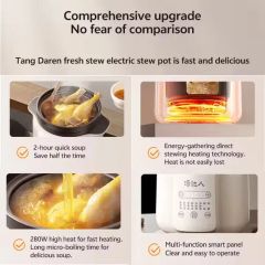 Smart Electric Stew Pot for Quick Boiling and Cooking - Image 4