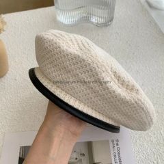 Weave Painter Beres Women Hat Winter Female Retro Peaked Caps Pumpkin Breathable Ladies Fashion Newsboy Hats - Nanjing Hengyuan Apparel Co., Ltd.