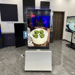 55 Inch Dual Screen Digital Signage Totem Display Player from China ...