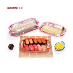 Ziploc Disposable Food Containers Anti-Scratch Disposable Plastic Takeaway Food Packaging Sushi Box - Image 2